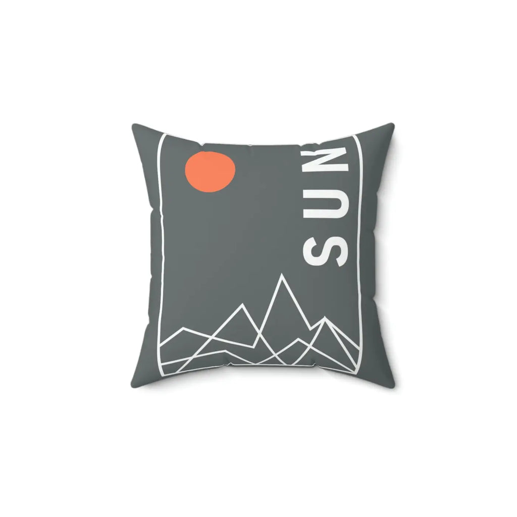Polyester Square Pillow - Modern Home Decor Throw Pillow - DipaliZ
