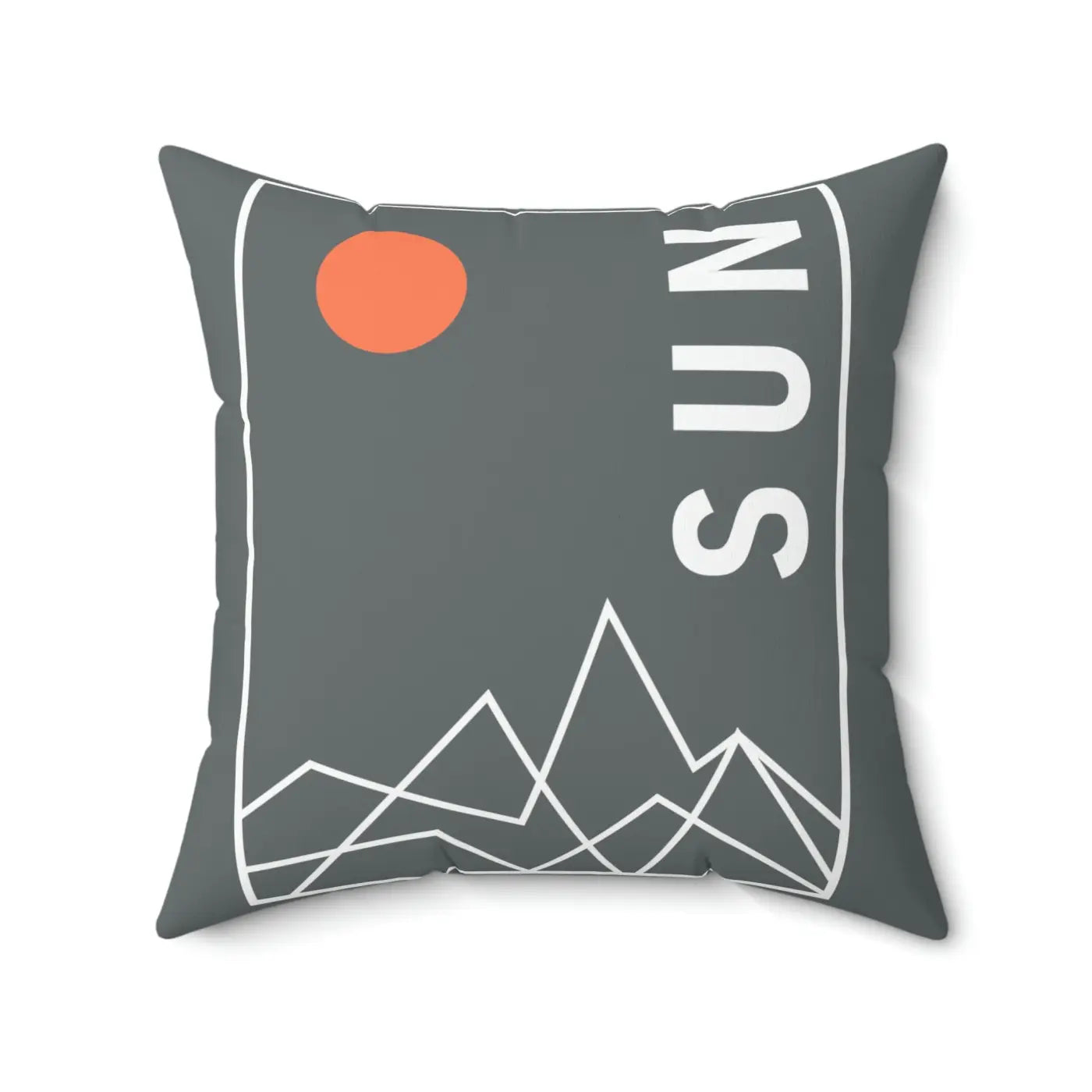 Polyester Square Pillow - Modern Home Decor Throw Pillow - DipaliZ