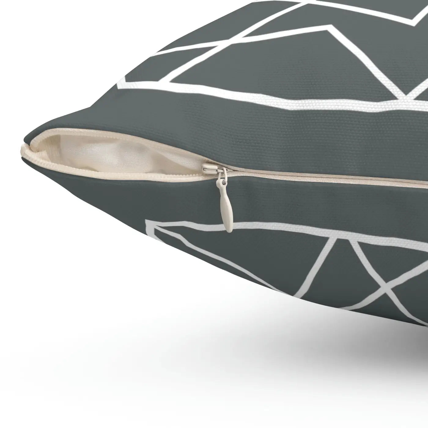 Polyester Square Pillow - Modern Home Decor Throw Pillow - DipaliZ