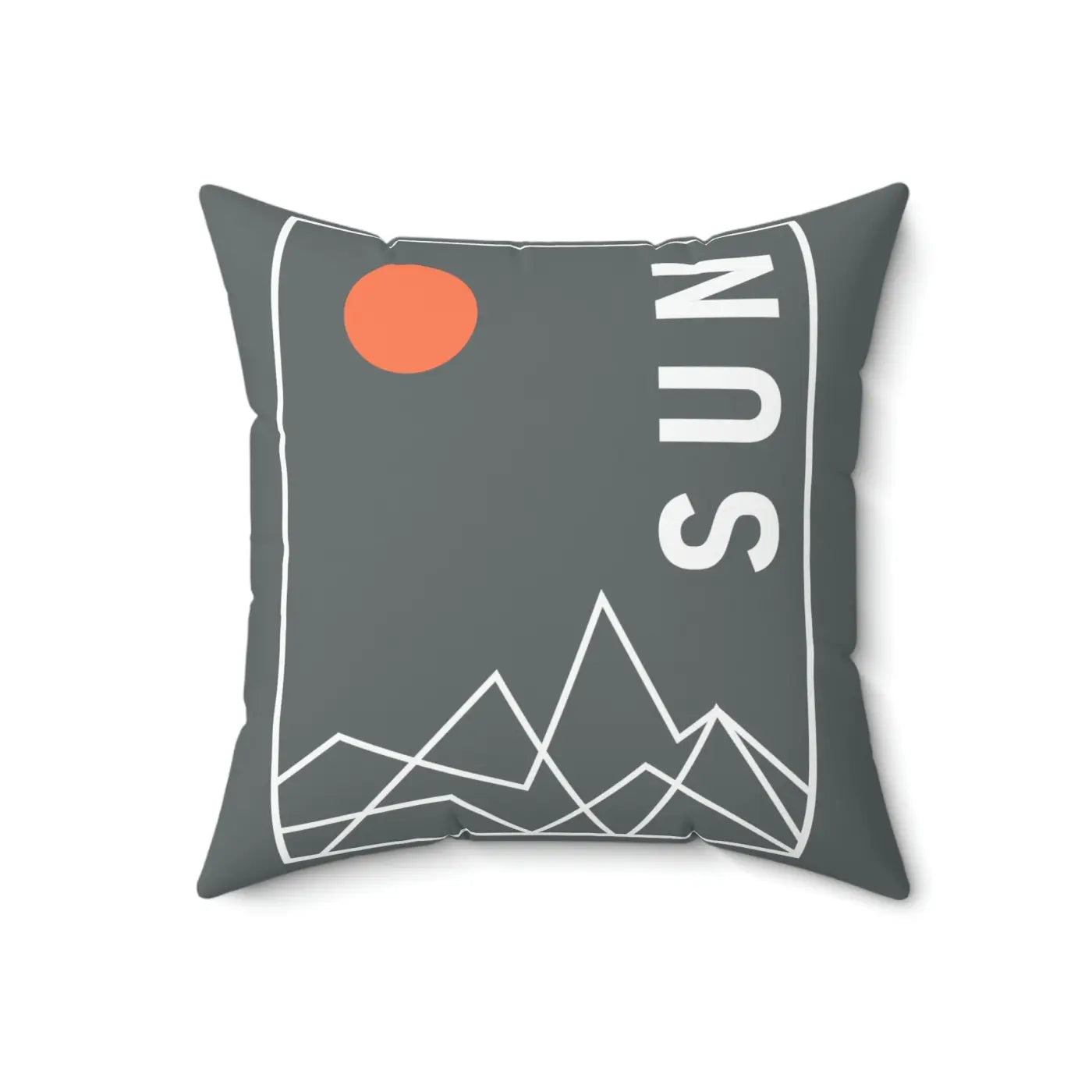 Polyester Square Pillow - Modern Home Decor Throw Pillow - DipaliZ