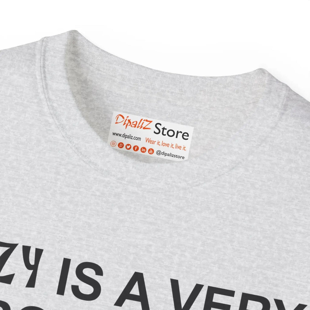 Lazy Is A Strong Word T-Shirt - Casual Comfort - DipaliZ