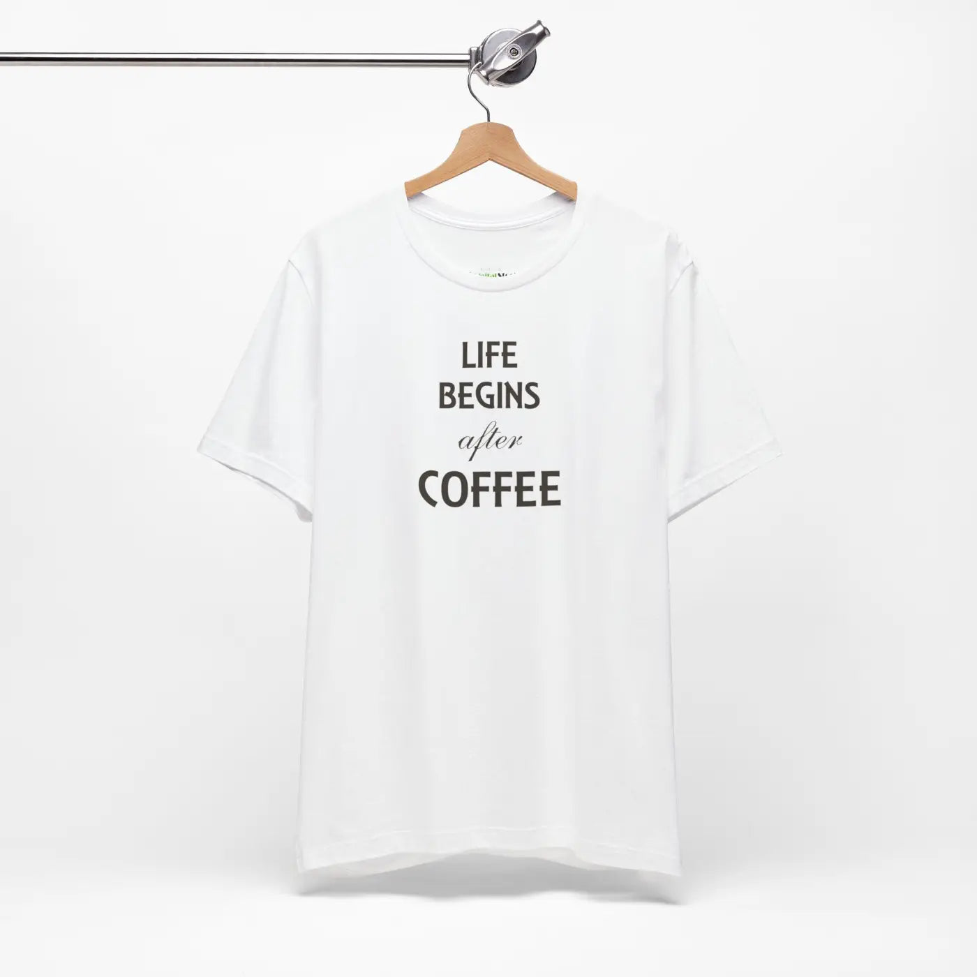 Life Begins After Coffee T-Shirt - Unisex Cotton Tee - DipaliZ