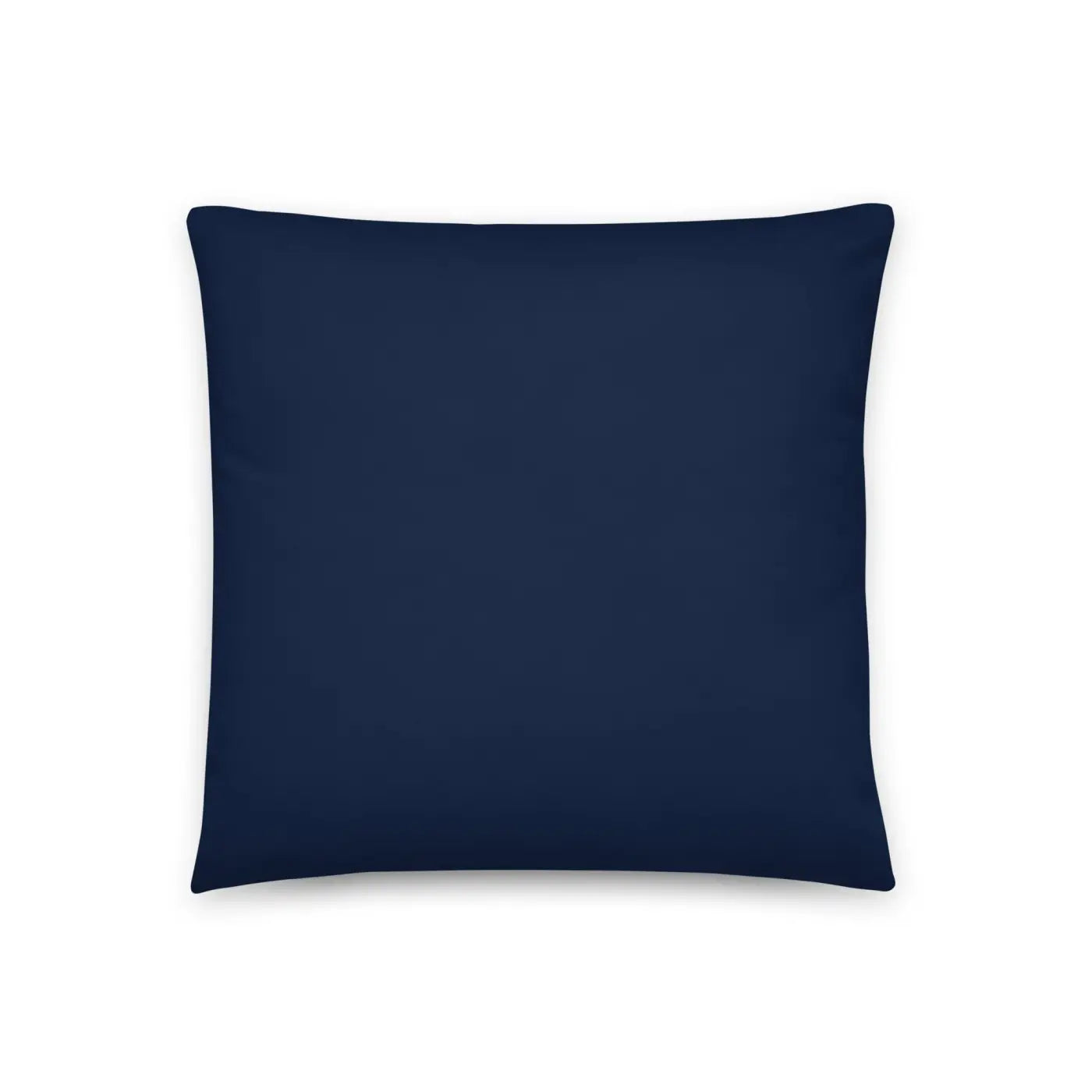 Navy Blue Throw Pillow - Lovely Floral Design - DipaliZ