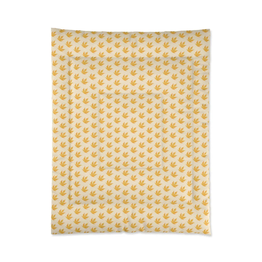 Maple Leaf Comforter - Cozy Eco-Friendly Gifts for Her - DipaliZ