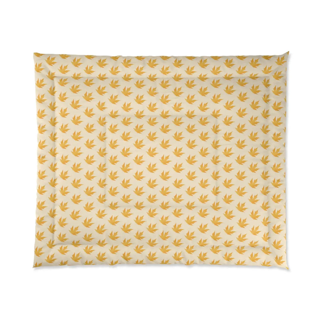 Maple Leaf Comforter - Cozy Eco-Friendly Gifts for Her - DipaliZ