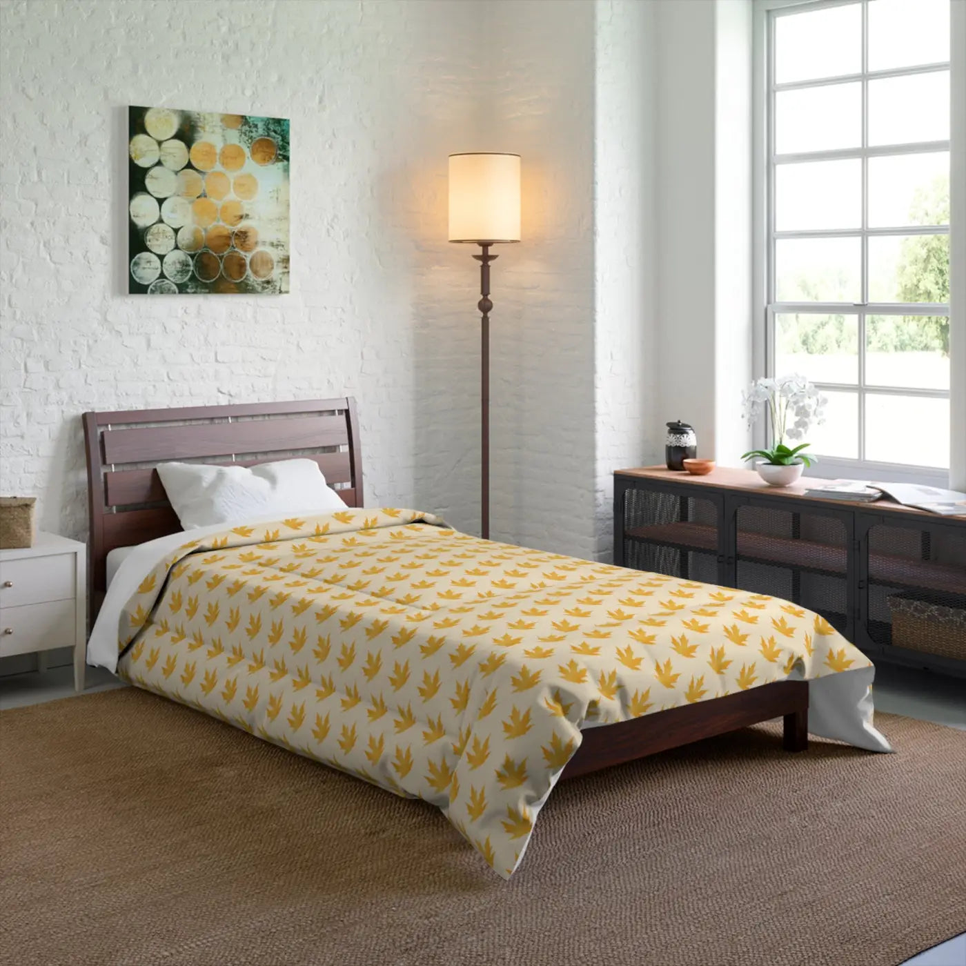 Maple Leaf Comforter - Cozy Eco-Friendly Gifts for Her - DipaliZ