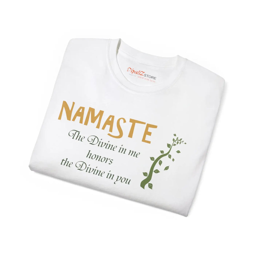 Namaste T-Shirt - Eco-Friendly Gifts for Mindful Living - DipaliZ