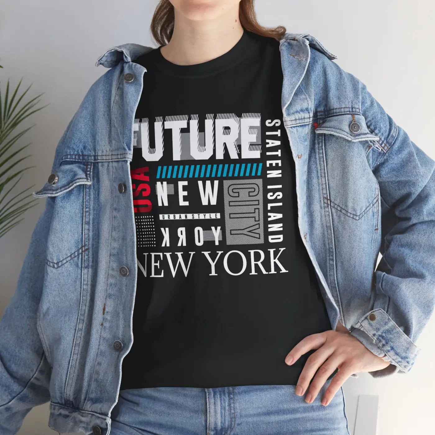 New York Tee - Unisex Combed Cotton Classic - DipaliZ