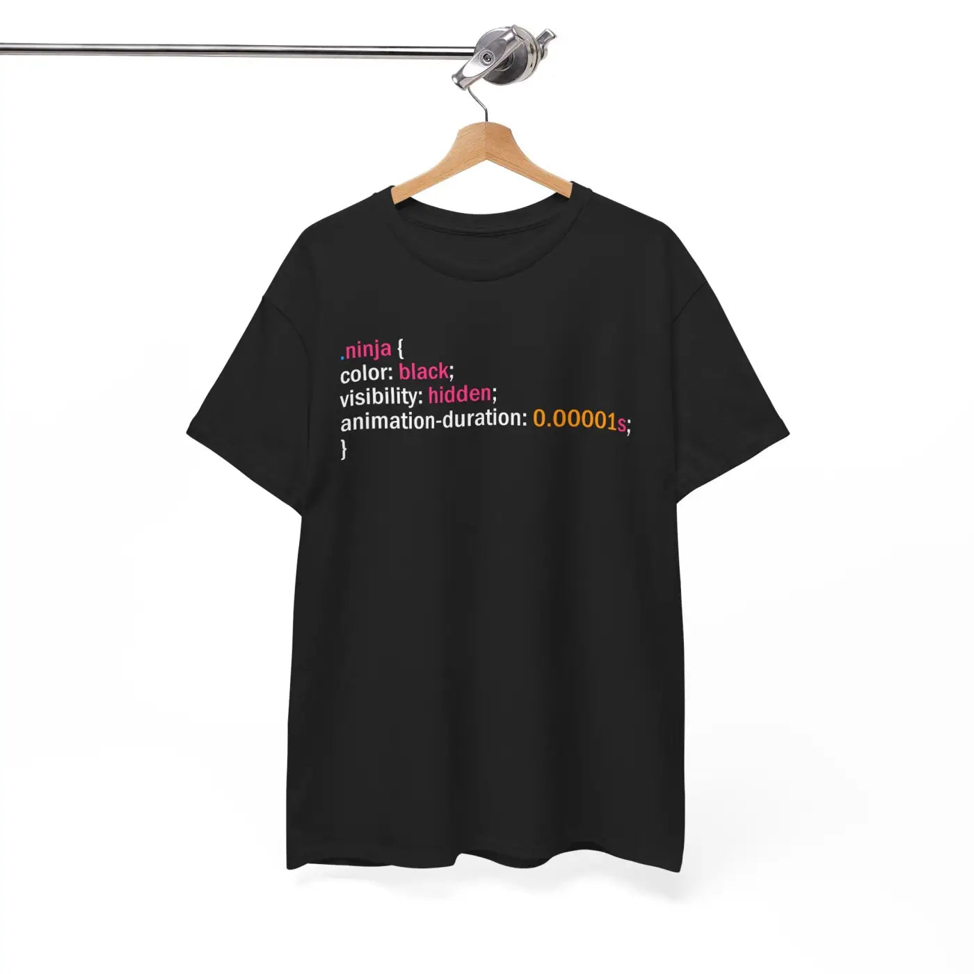 Ninja Visibility Hidden T-Shirt - Unisex Heavy Cotton - DipaliZ
