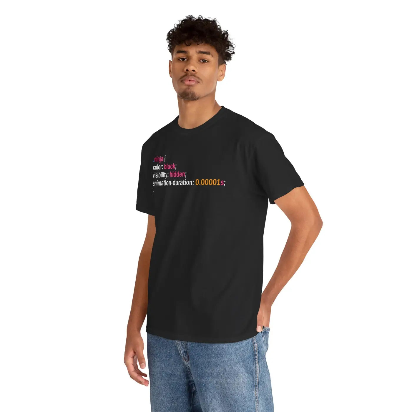 Ninja Visibility Hidden T-Shirt - Unisex Heavy Cotton - DipaliZ