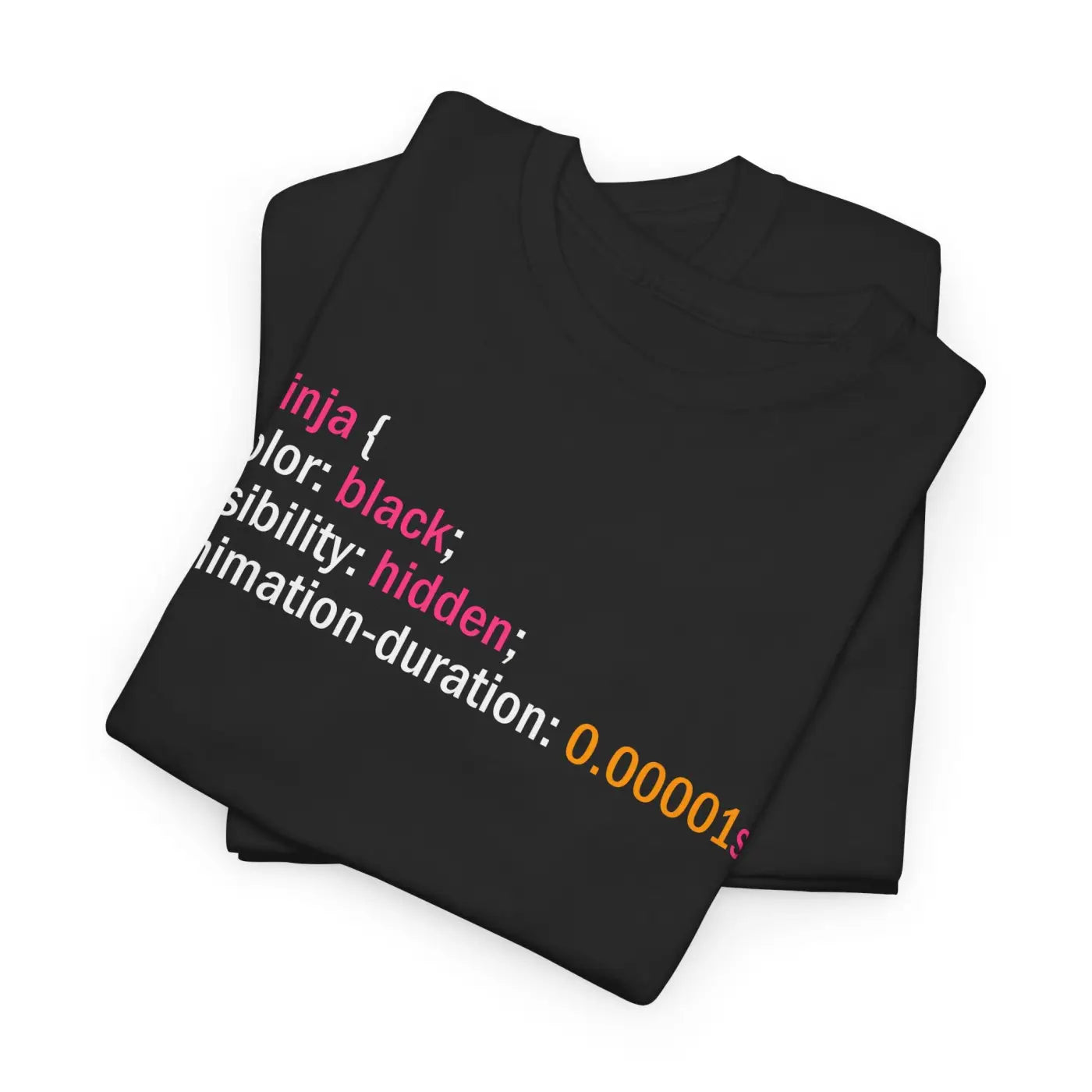 Ninja Visibility Hidden T-Shirt - Unisex Heavy Cotton - DipaliZ