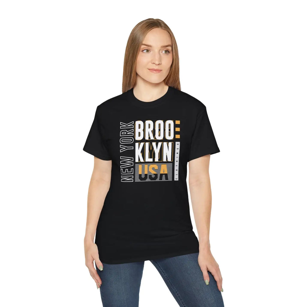 Ultra Cotton Tee - Brooklyn New York Design - DipaliZ