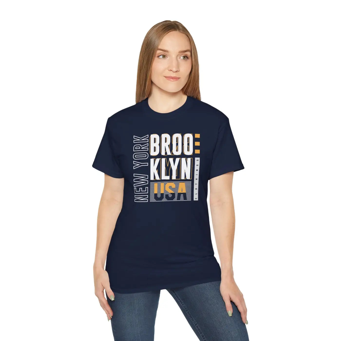 Ultra Cotton Tee - Brooklyn New York Design - DipaliZ