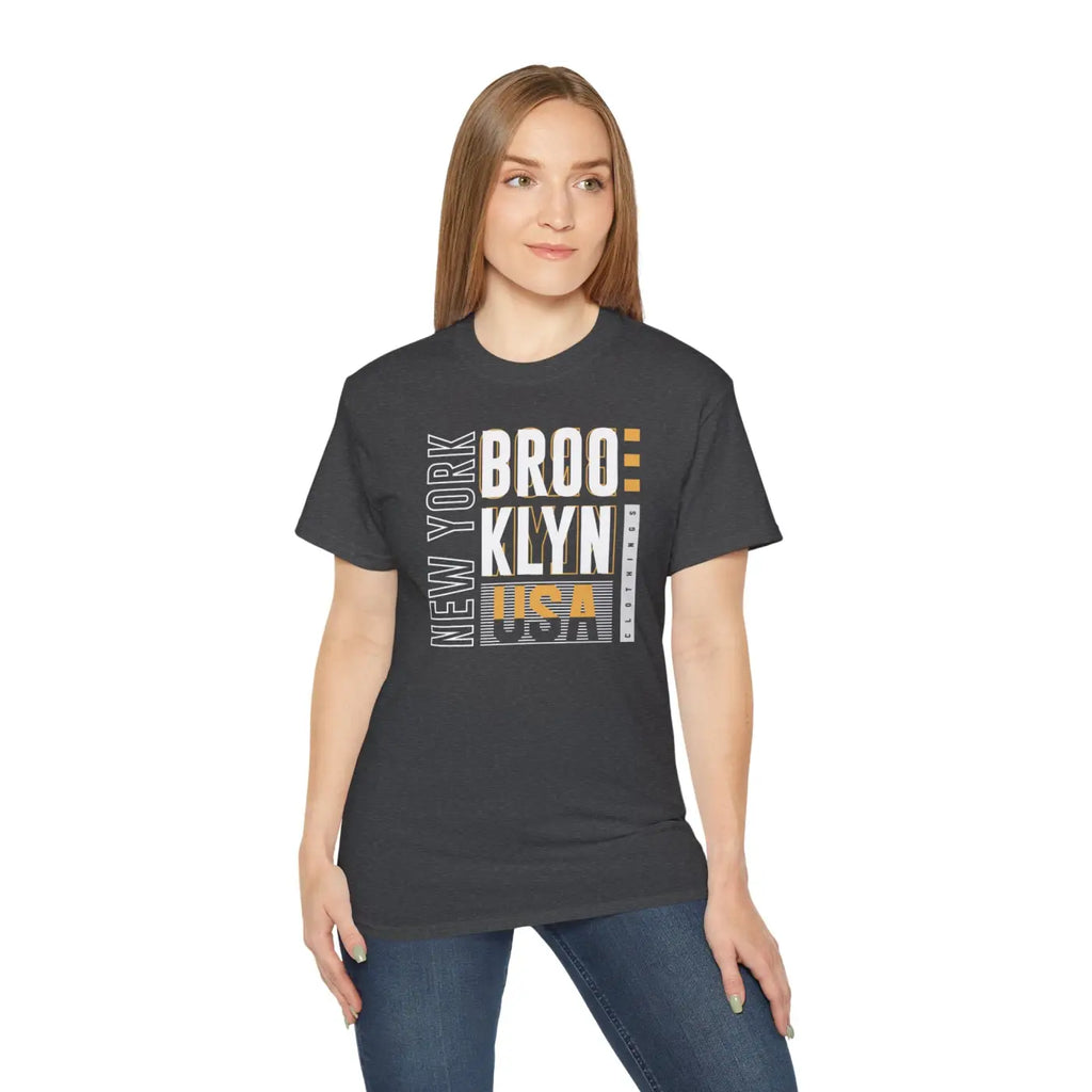 Ultra Cotton Tee - Brooklyn New York Design - DipaliZ