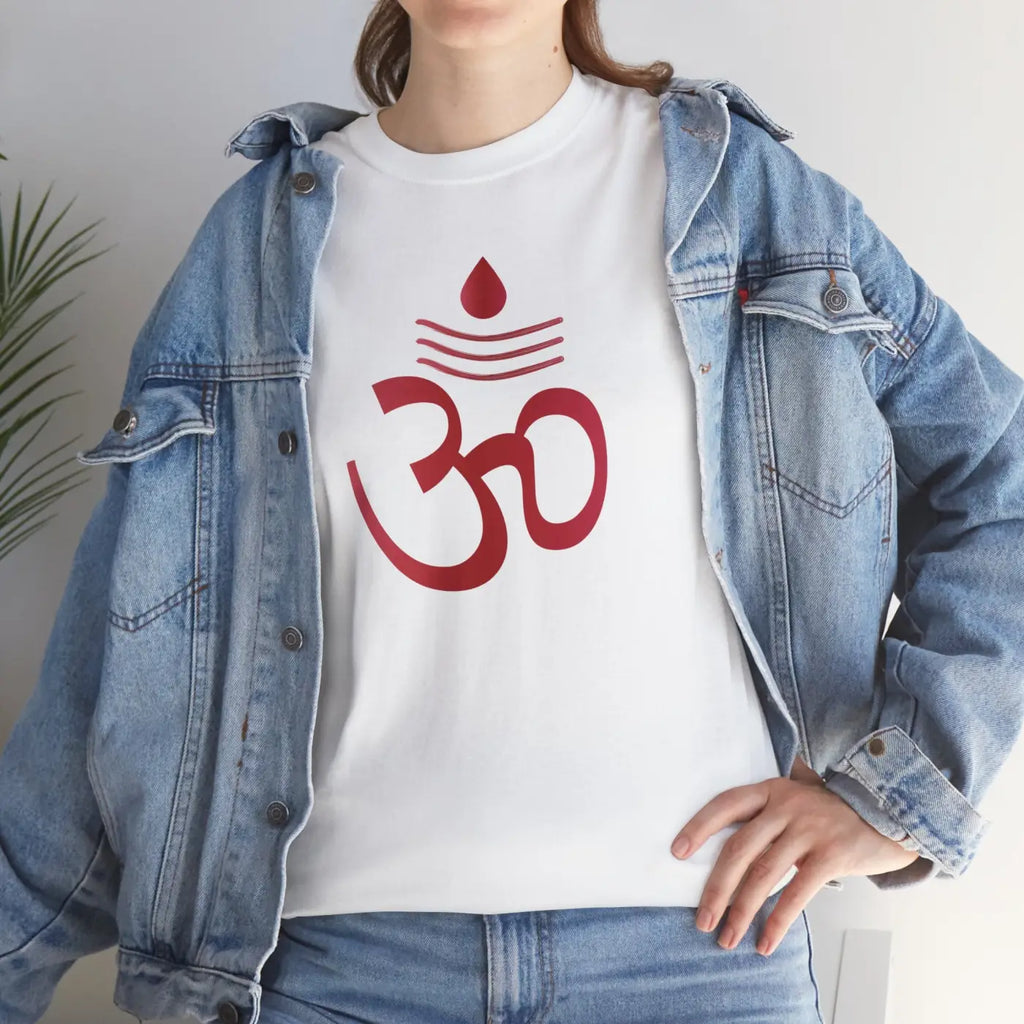 Aum T-Shirt - Premium Cotton Eco-Friendly Gifts - DipaliZ