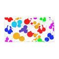 Paint Splats Beach Towel - Luxuriously Soft - DipaliZ