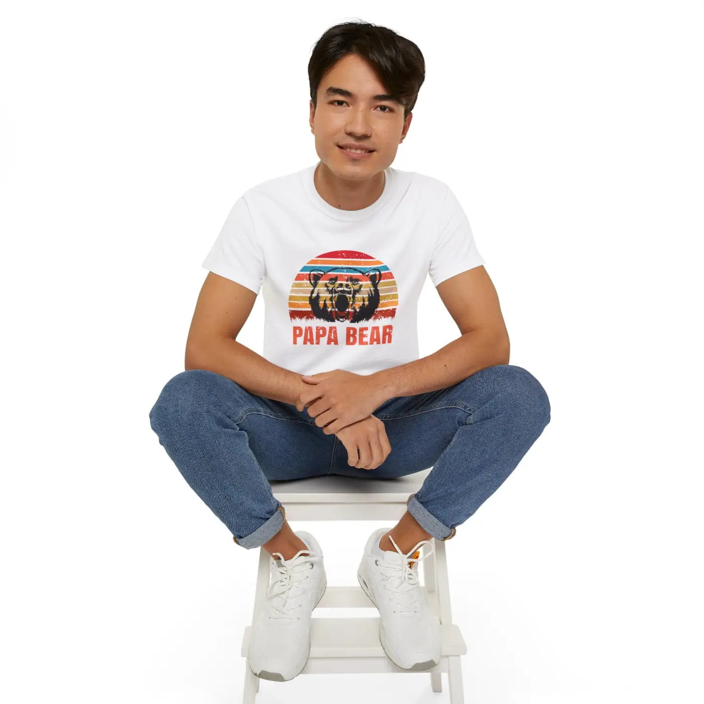 Papa Bear Tee - Ultra Soft Father's Day T-Shirt - DipaliZ