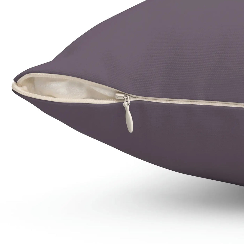Plush Spun Polyester Square Pillow - Comfort and Style - DipaliZ