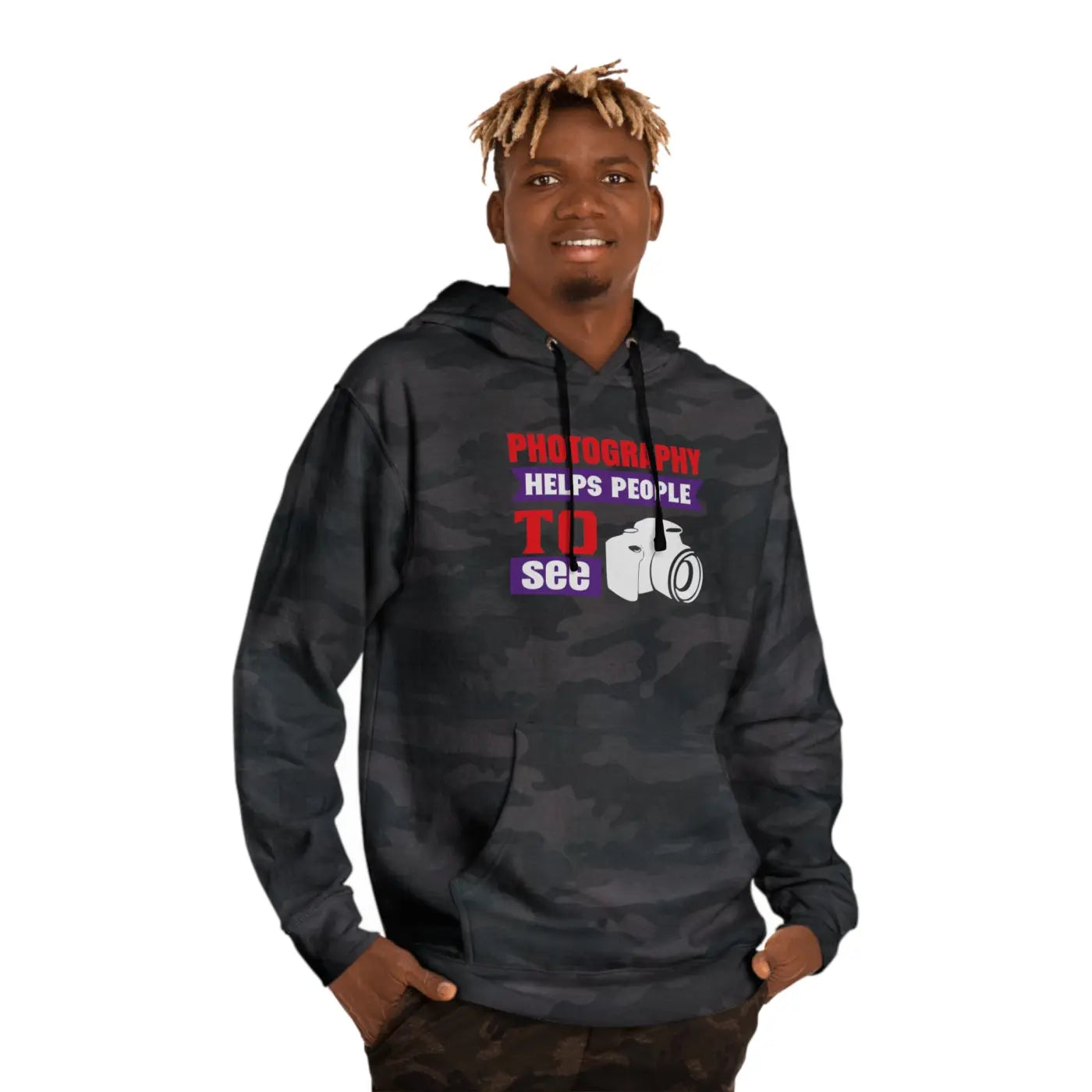 Photography Unisex Hooded Sweatshirt - Cozy Streetwear - DipaliZ