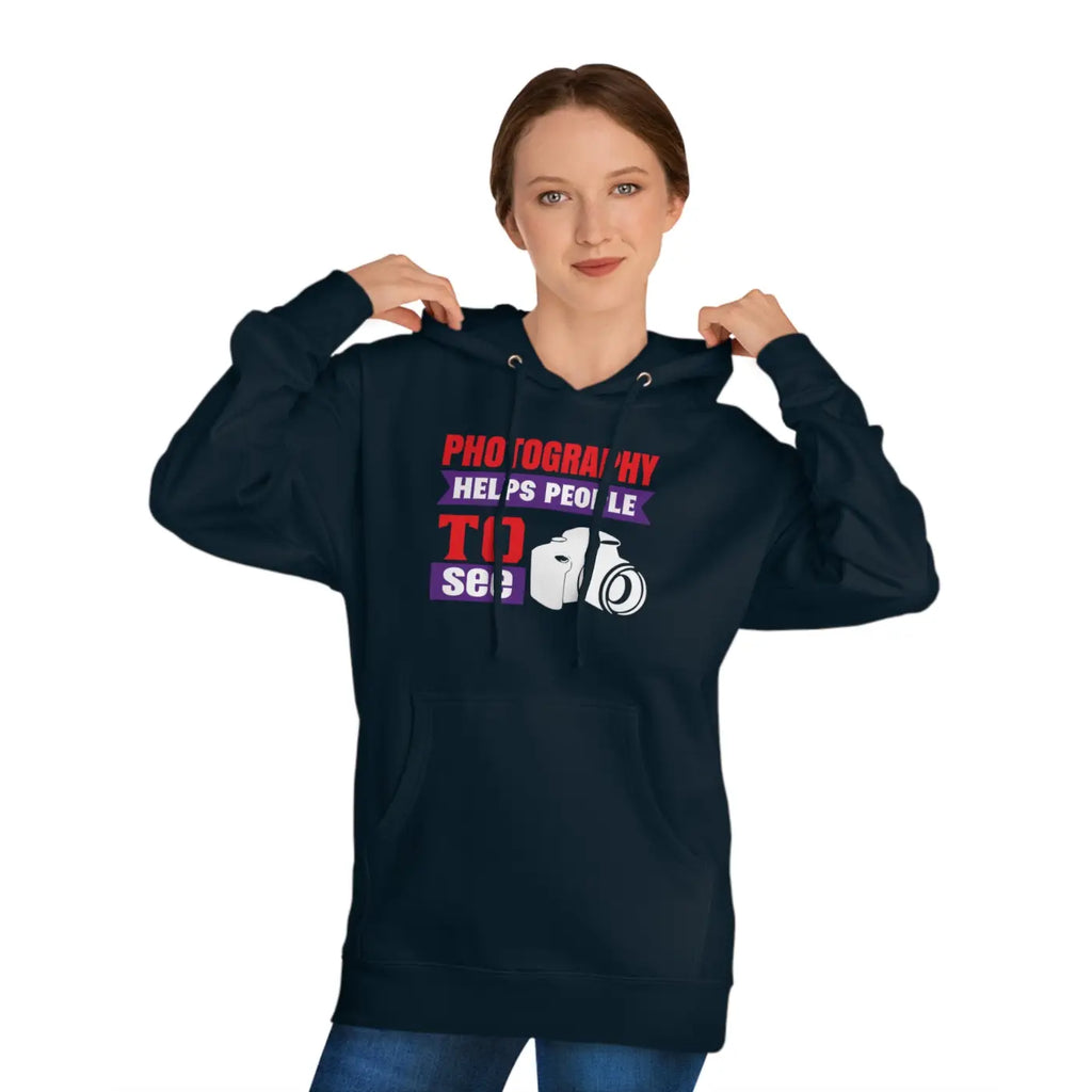 Photography Unisex Hooded Sweatshirt - Cozy Streetwear - DipaliZ