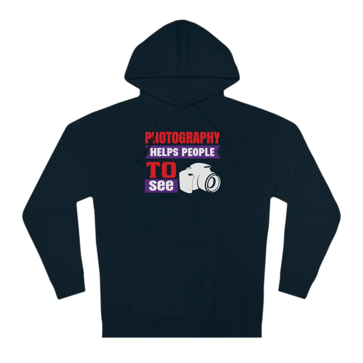 Photography Unisex Hooded Sweatshirt - Cozy Streetwear - DipaliZ