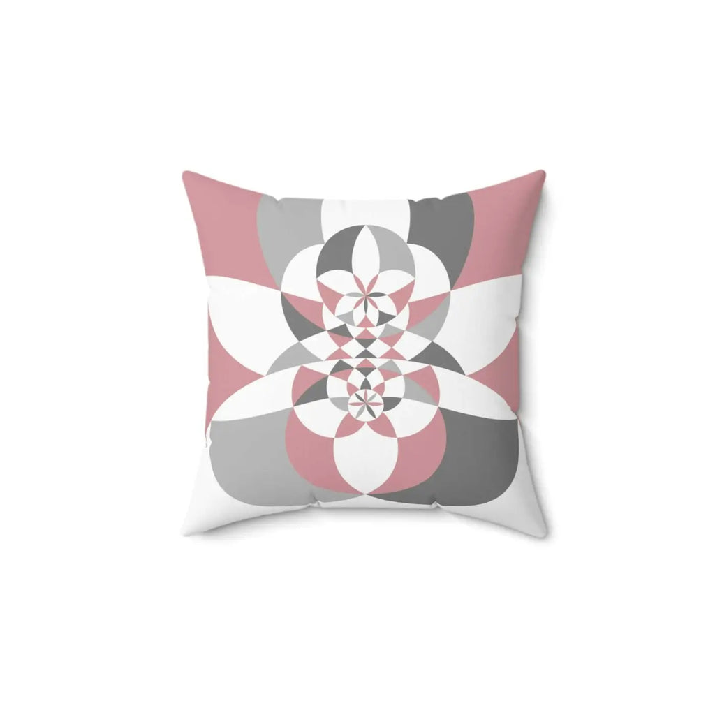 Spun Polyester Square Pillow - Abstract Pattern Accent - DipaliZ
