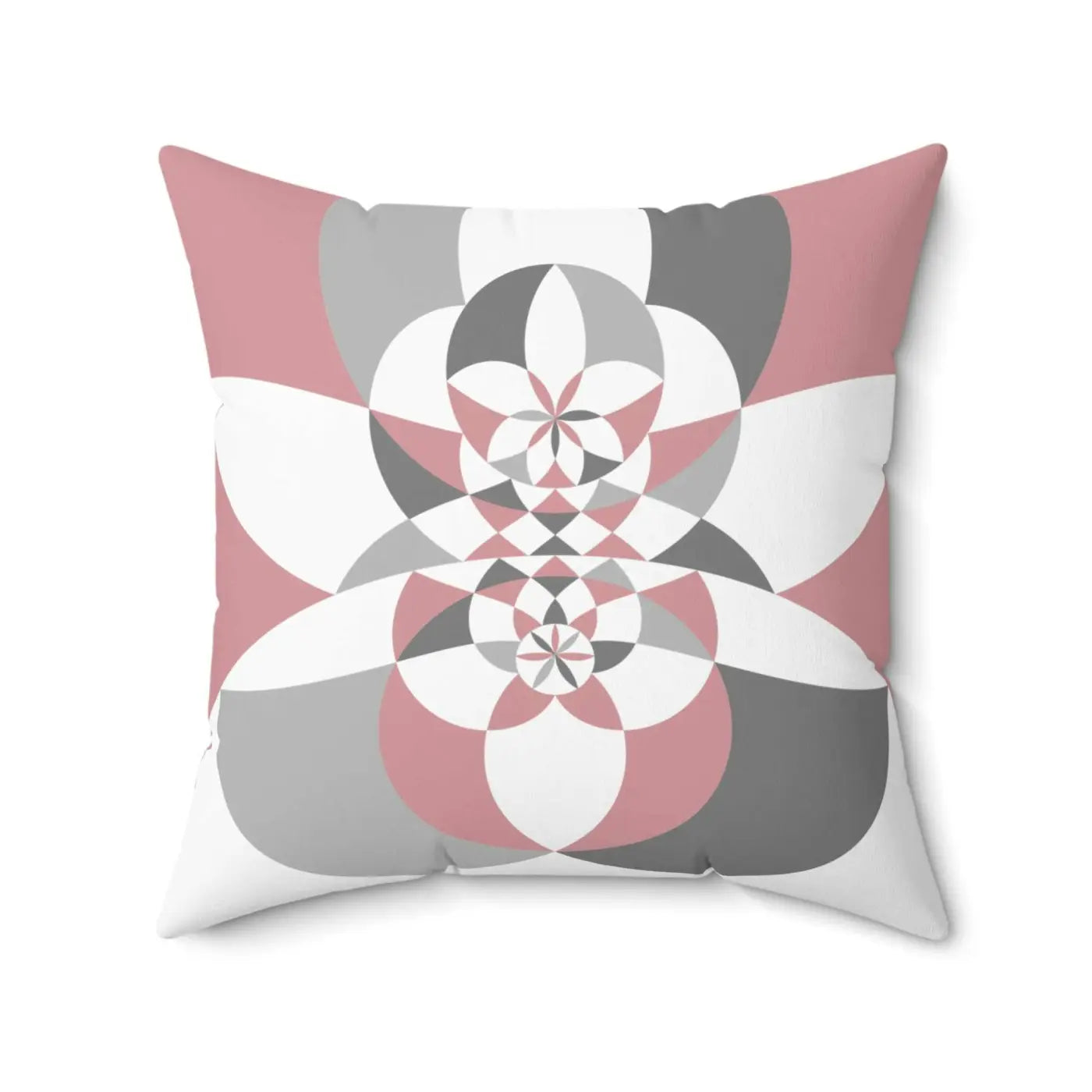 Spun Polyester Square Pillow - Abstract Pattern Accent - DipaliZ