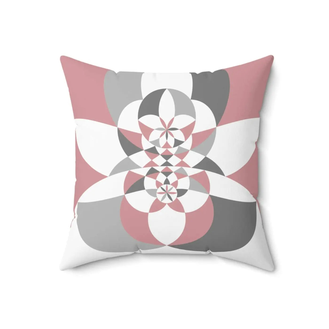 Spun Polyester Square Pillow - Abstract Pattern Accent - DipaliZ