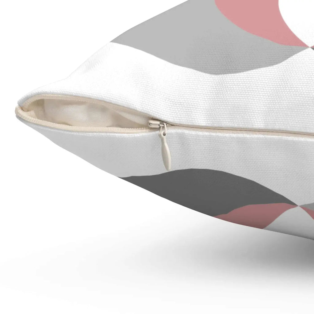 Spun Polyester Square Pillow - Abstract Pattern Accent - DipaliZ