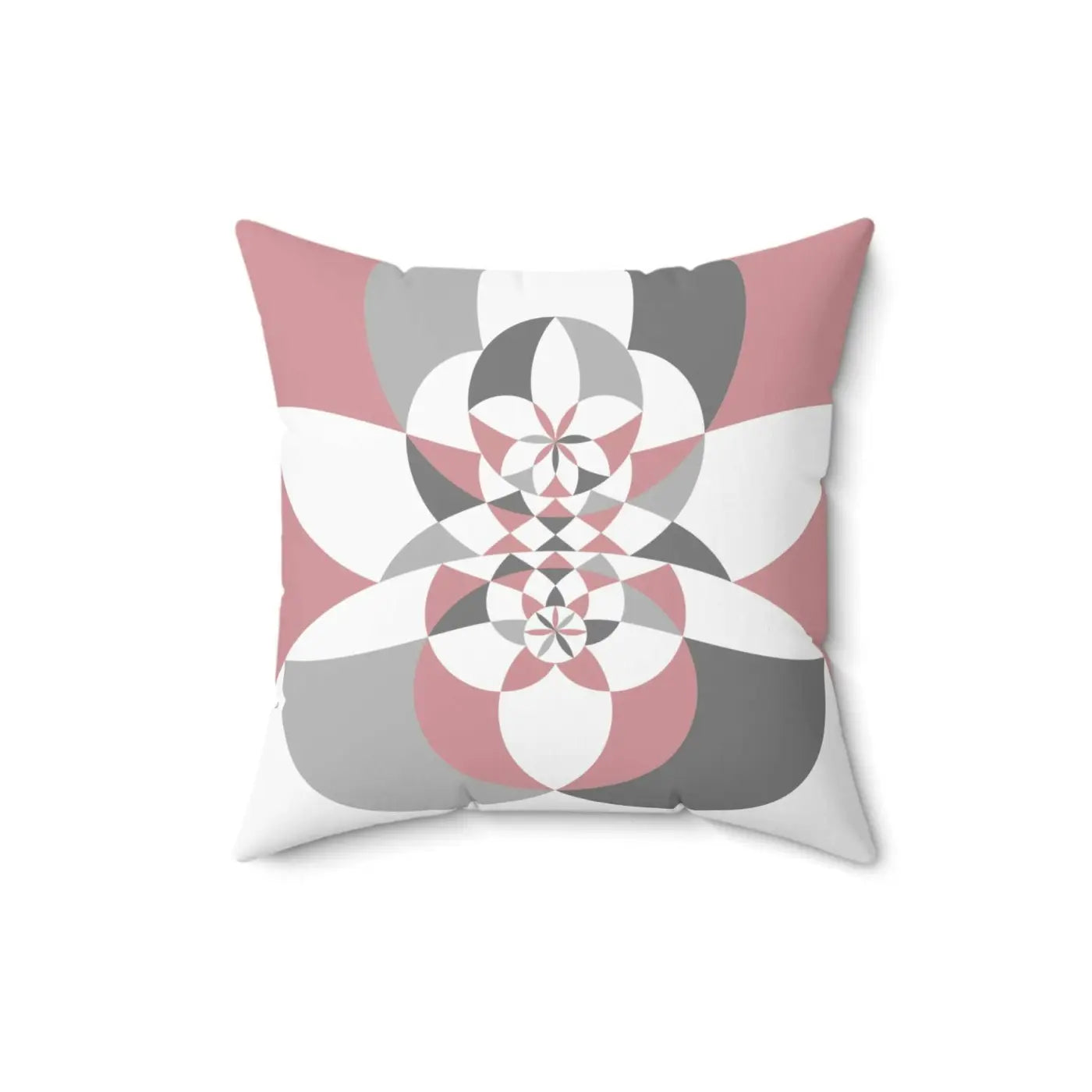 Spun Polyester Square Pillow - Abstract Pattern Accent - DipaliZ