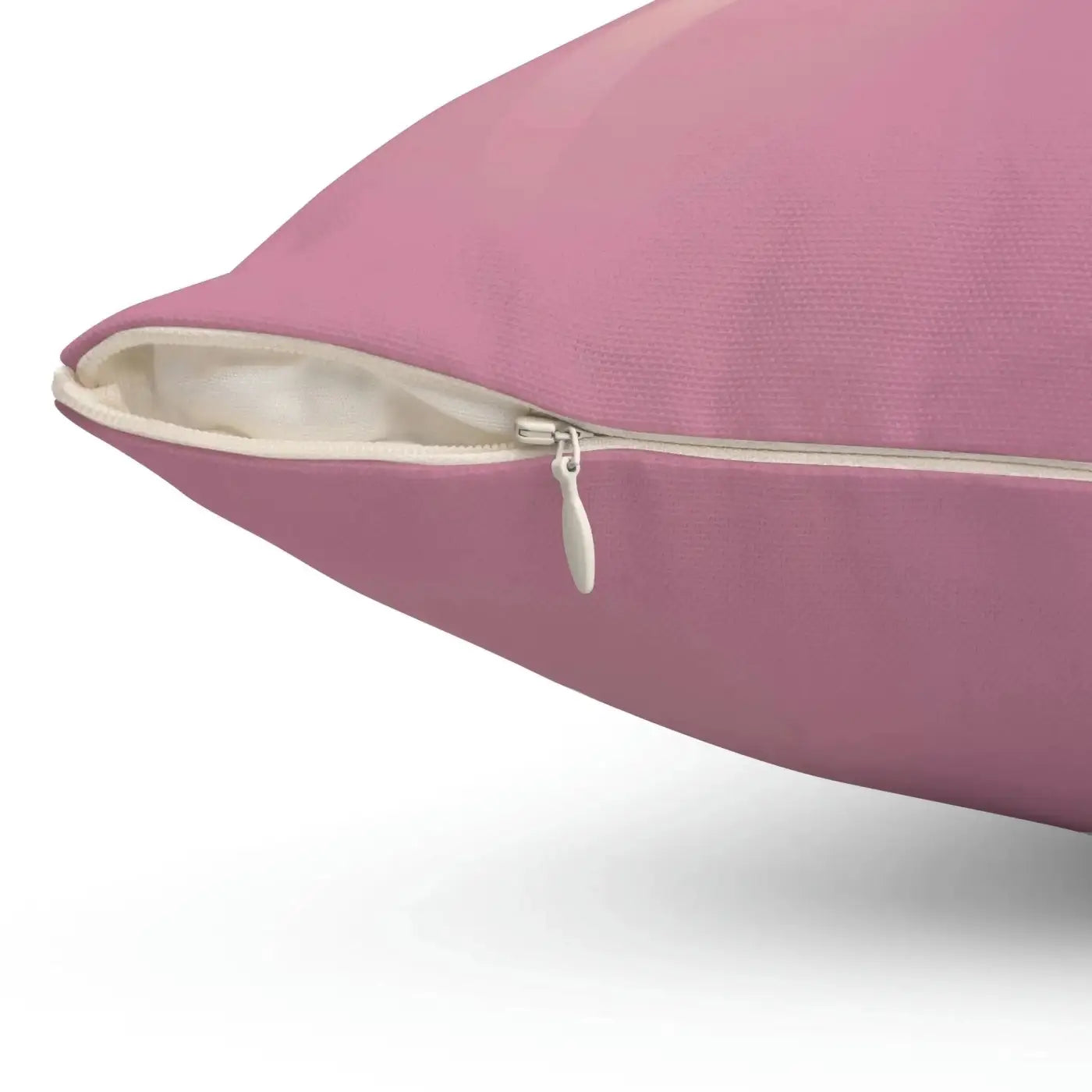 Vibrant Pink Polyester Throw Pillow - Double Sided Print - DipaliZ