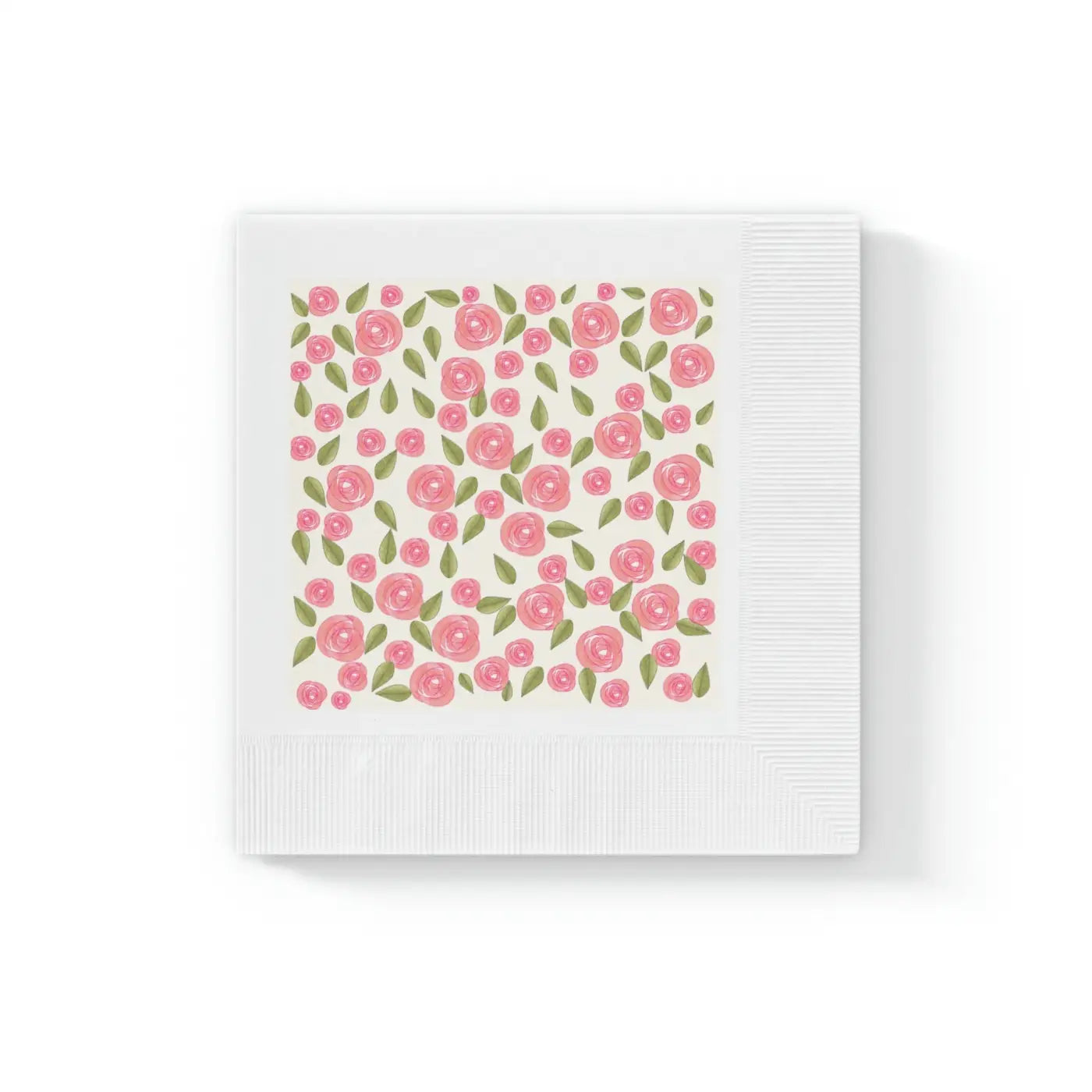 White Coined Paper Napkins - Elegant Celebration Style - DipaliZ