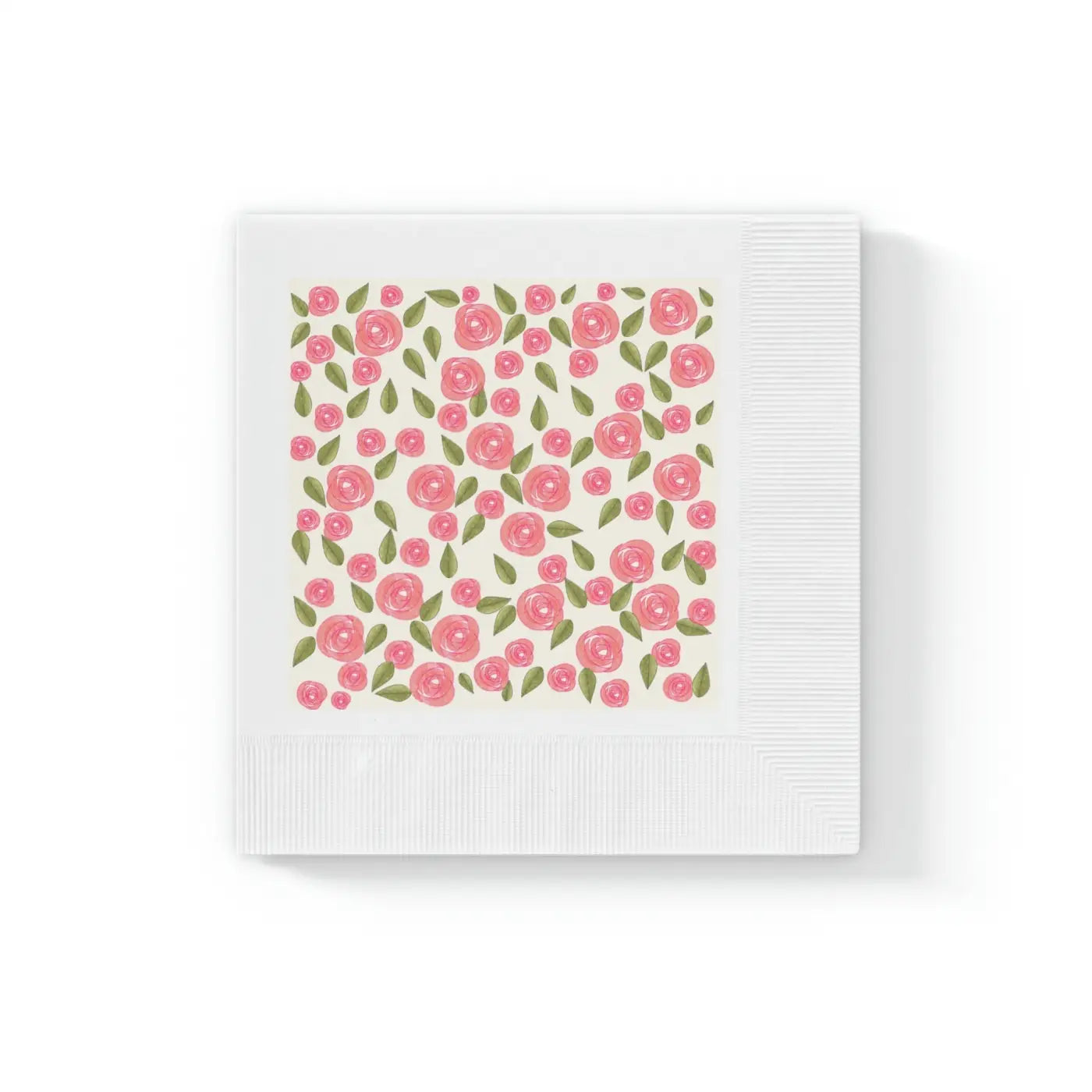 White Coined Paper Napkins - Elegant Celebration Style - DipaliZ