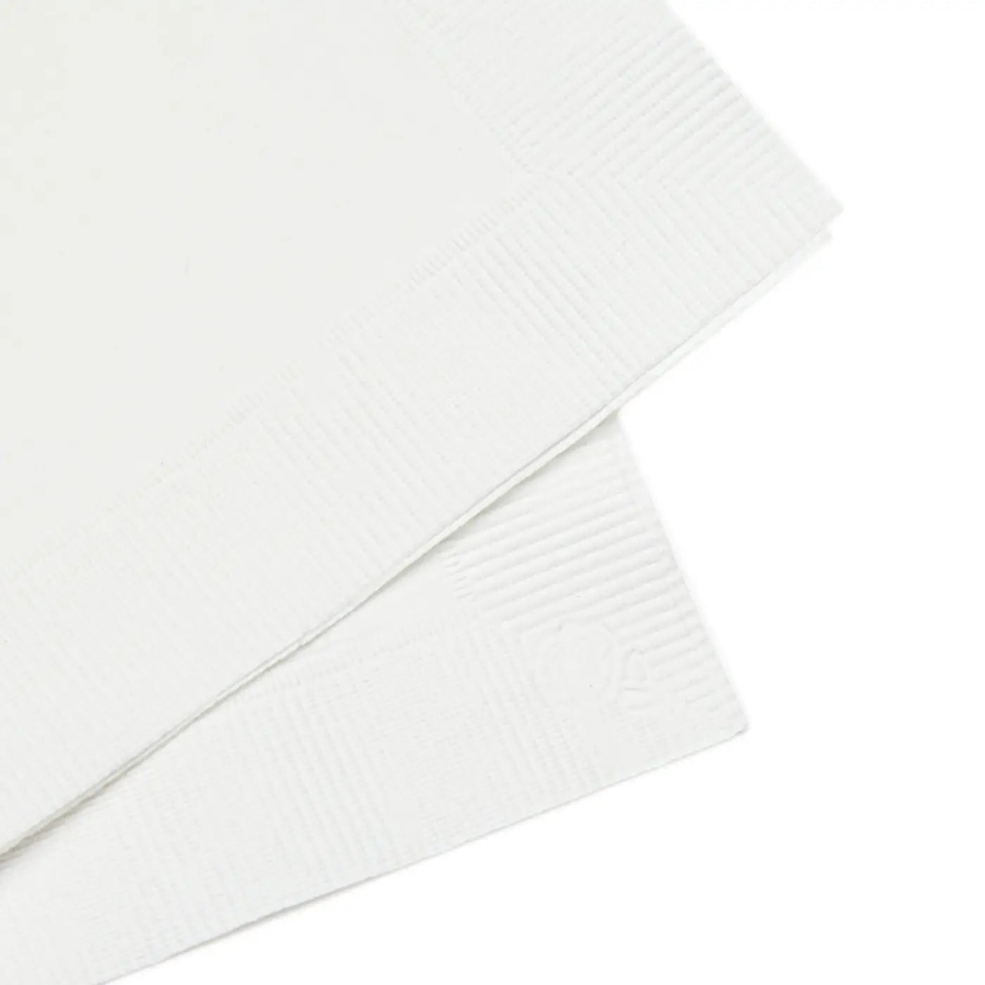 White Coined Paper Napkins - Elegant Celebration Style - DipaliZ