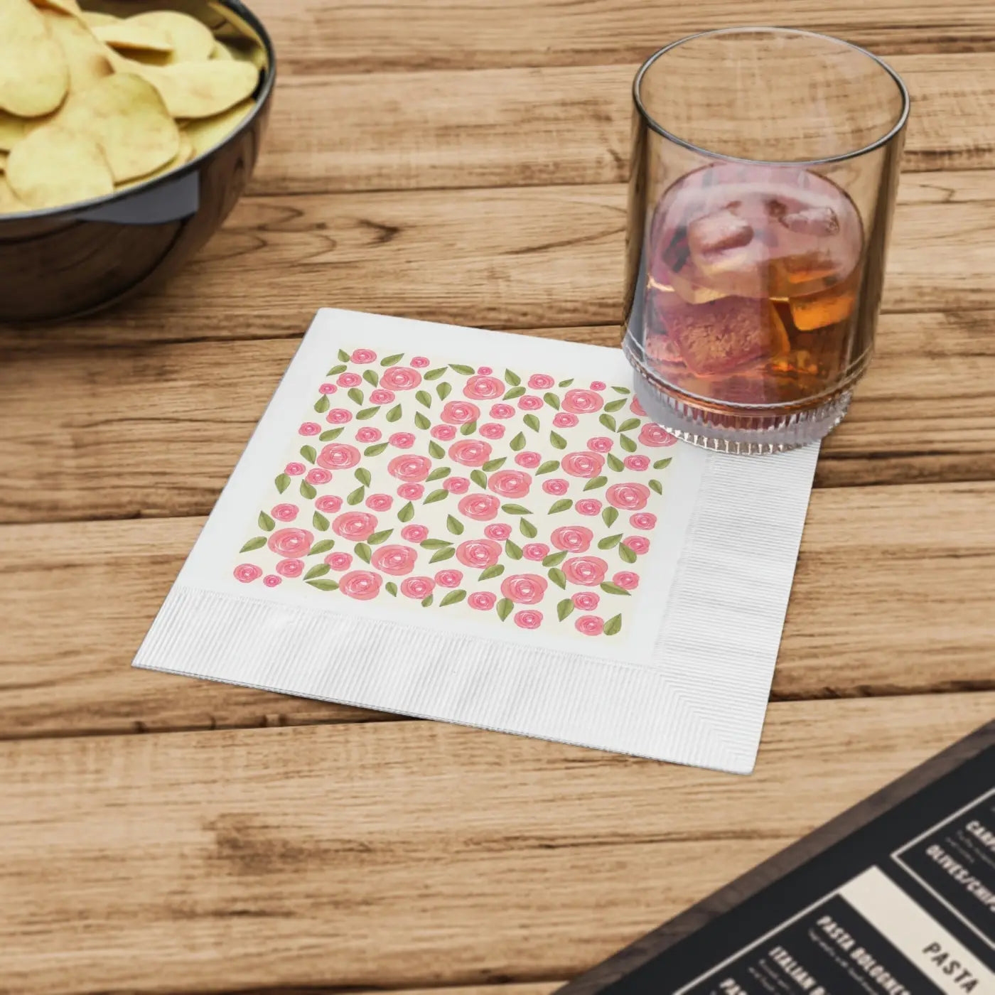 White Coined Paper Napkins - Elegant Celebration Style - DipaliZ