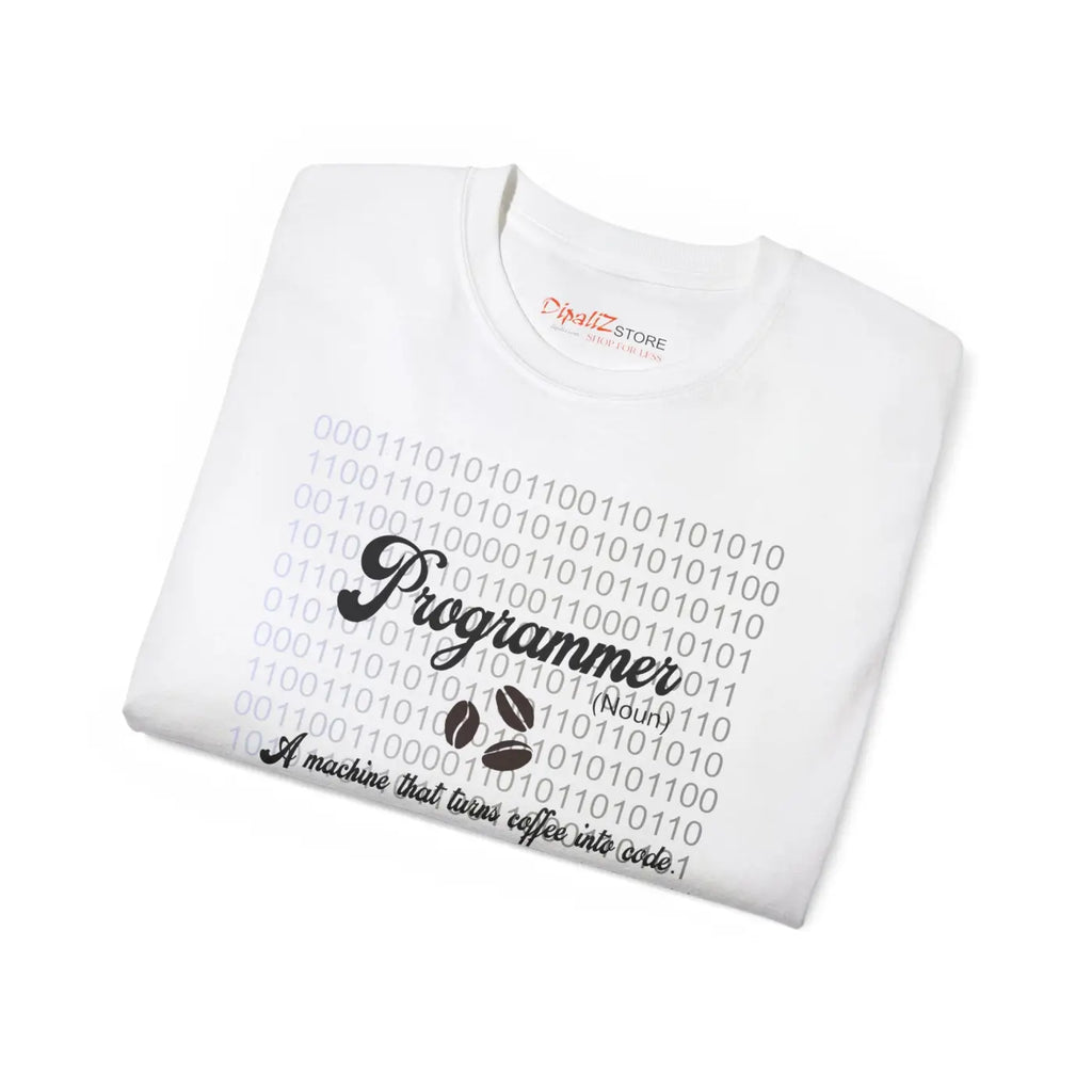 Coffee and Coding Tee - Ultra Cotton Comfort - DipaliZ
