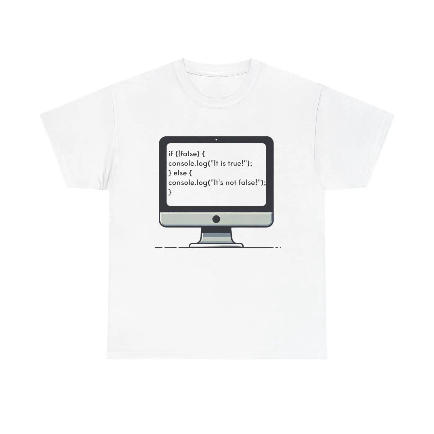 JavaScript Programming Computer Nerd Tee - Coding Apparel - DipaliZ