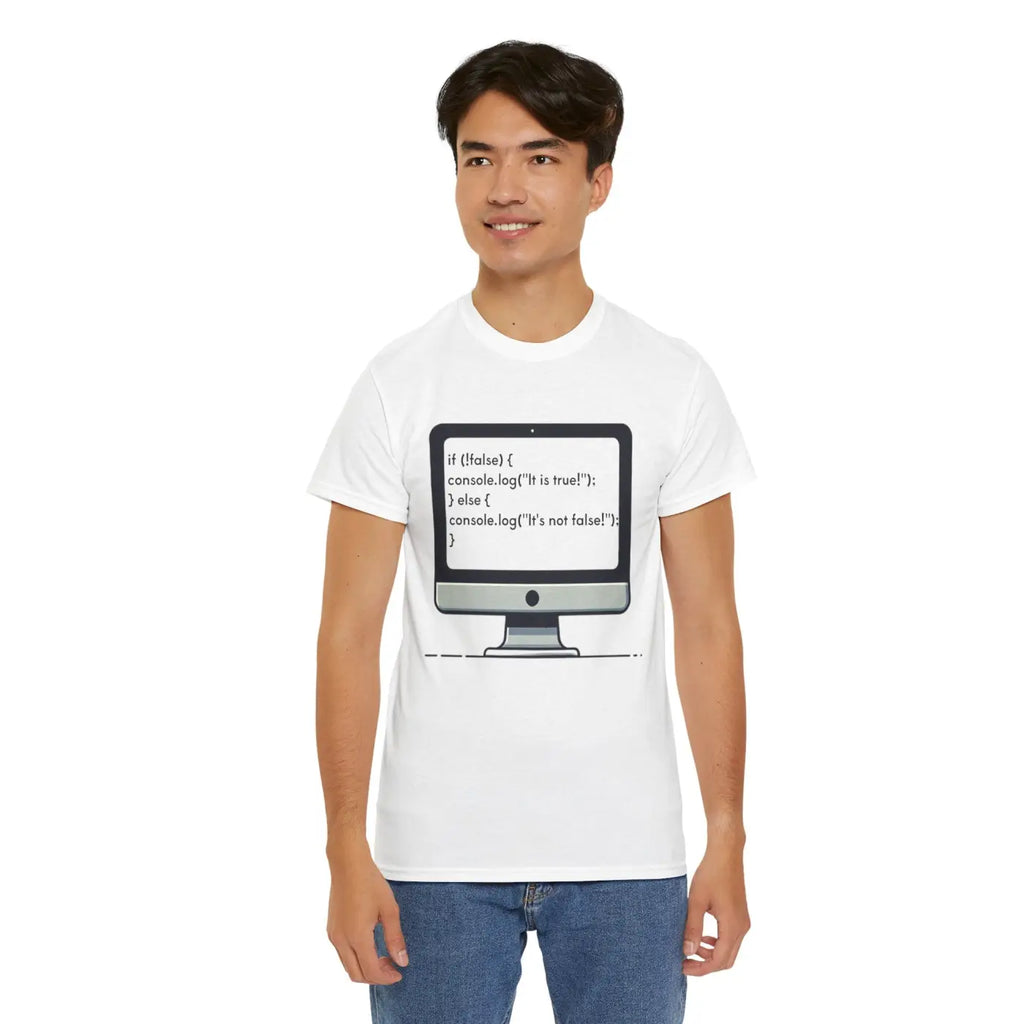 JavaScript Programming Computer Nerd Tee - Coding Apparel - DipaliZ