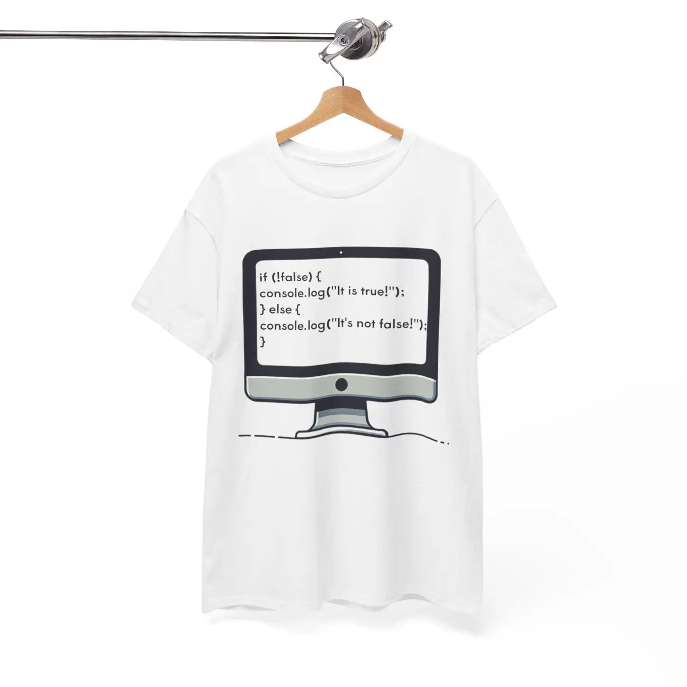 JavaScript Programming Computer Nerd Tee - Coding Apparel - DipaliZ