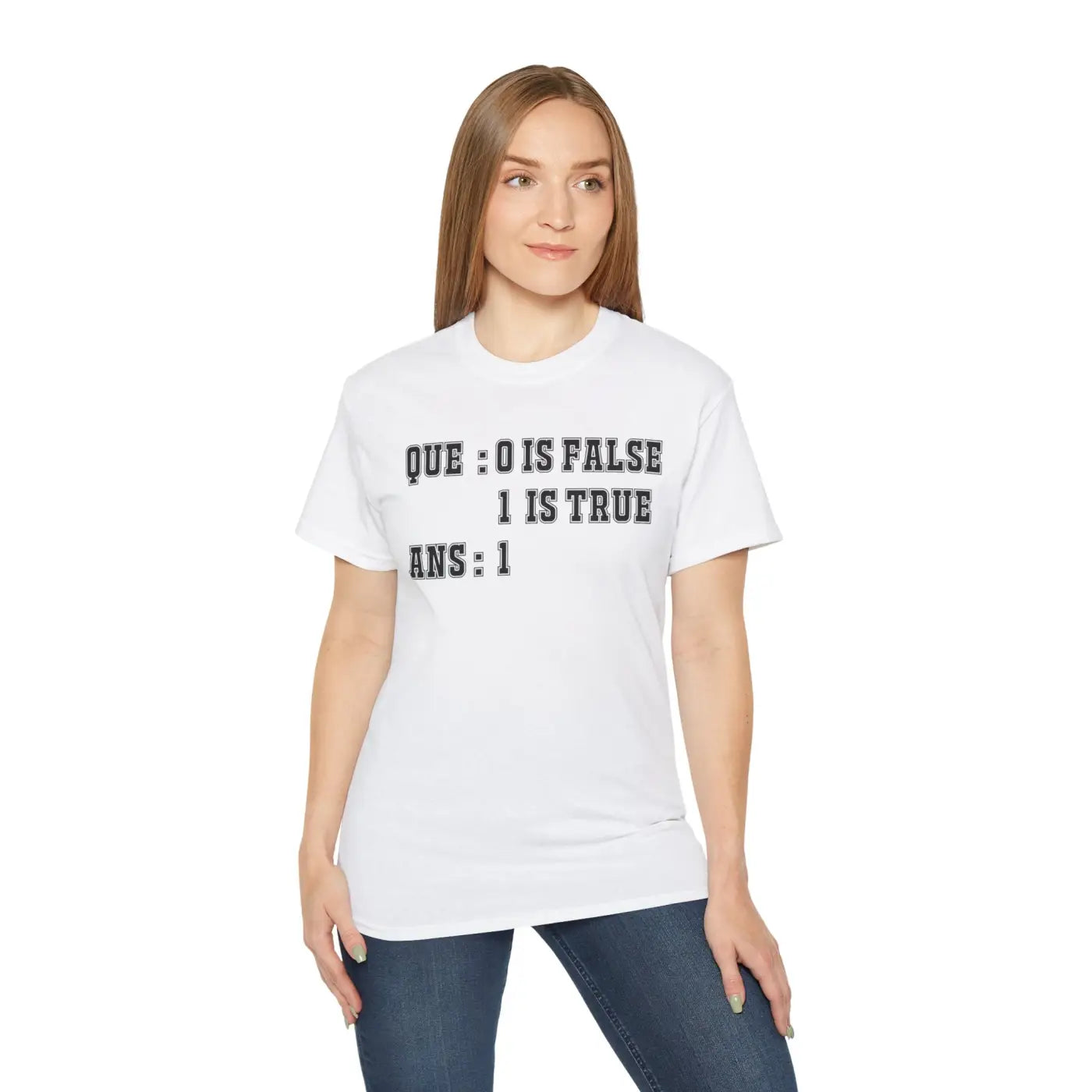 Programming T-Shirt - True False Coder Style - DipaliZ