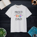 Neurodivergent Dad Cotton Tee - Bold Statement Shirt - DipaliZ