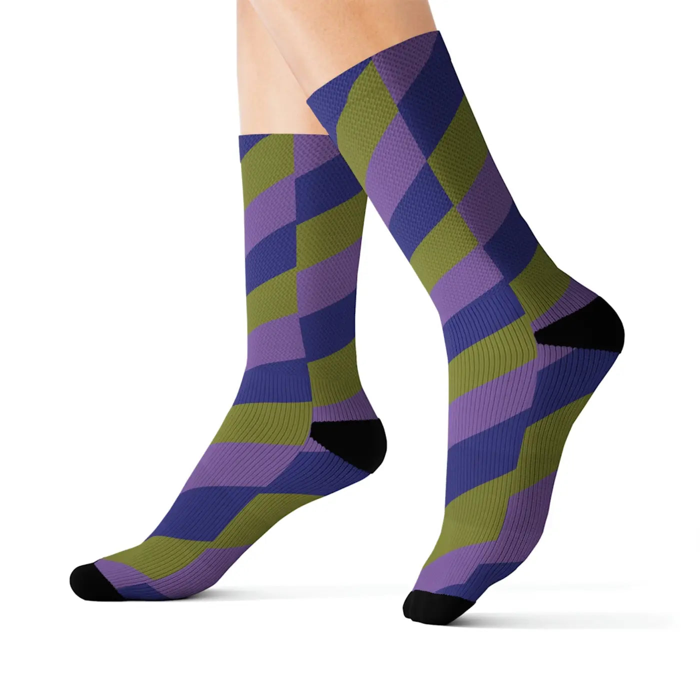 Sublimation Socks for Her - Bold Eco-Friendly Gifts - DipaliZ