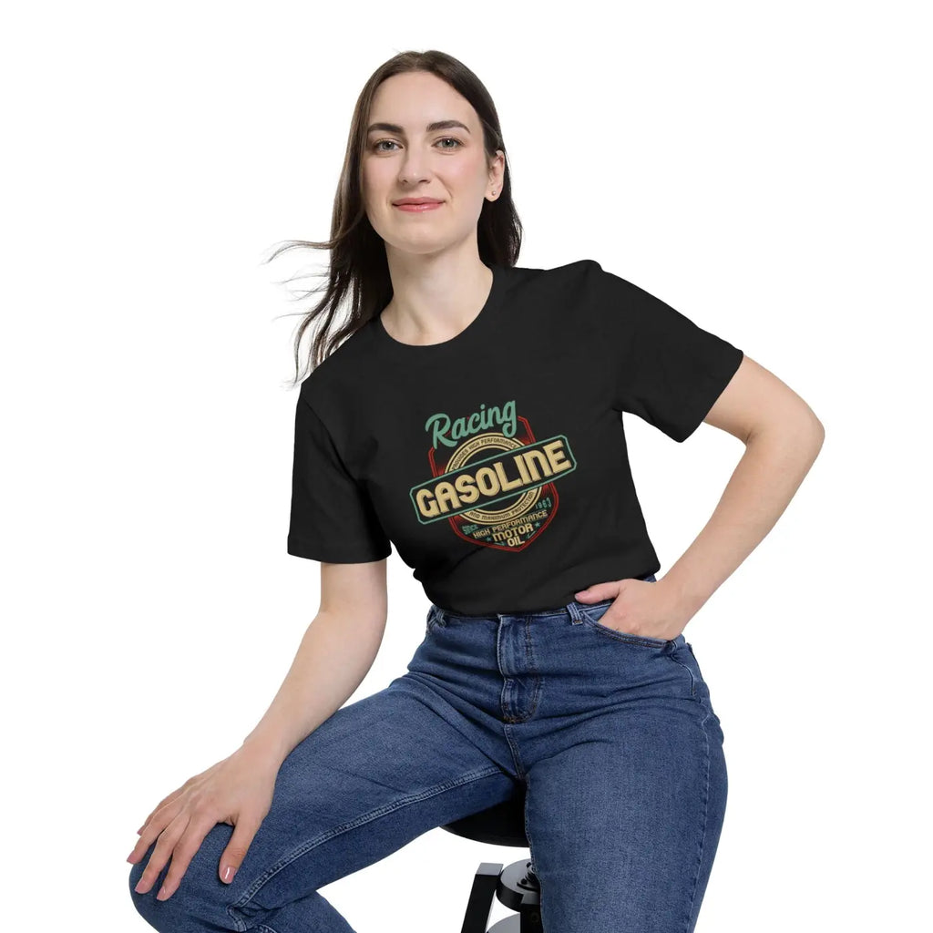 Racing Gasoline Tee - Unisex Cotton Short Sleeve - DipaliZ