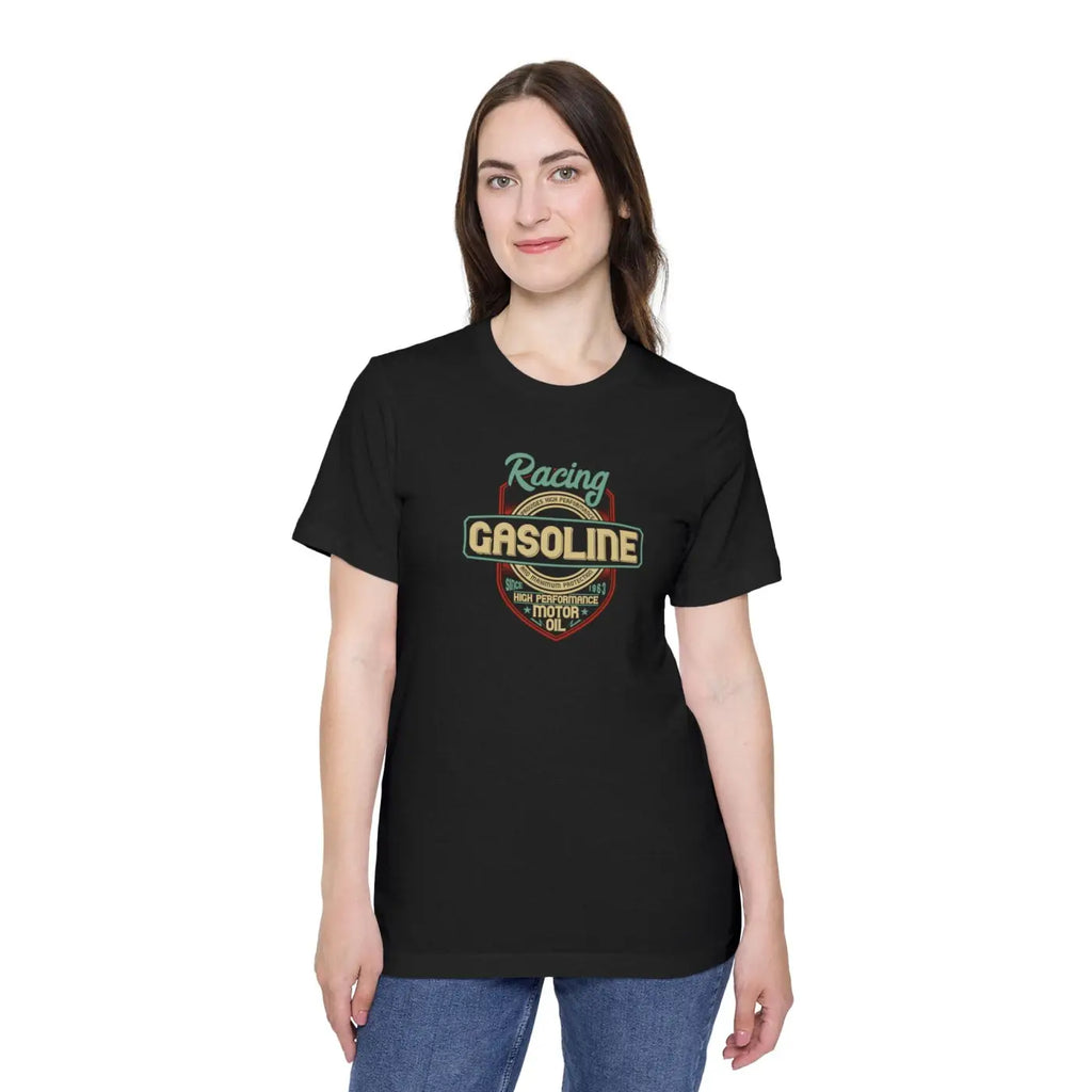 Racing Gasoline Tee - Unisex Cotton Short Sleeve - DipaliZ