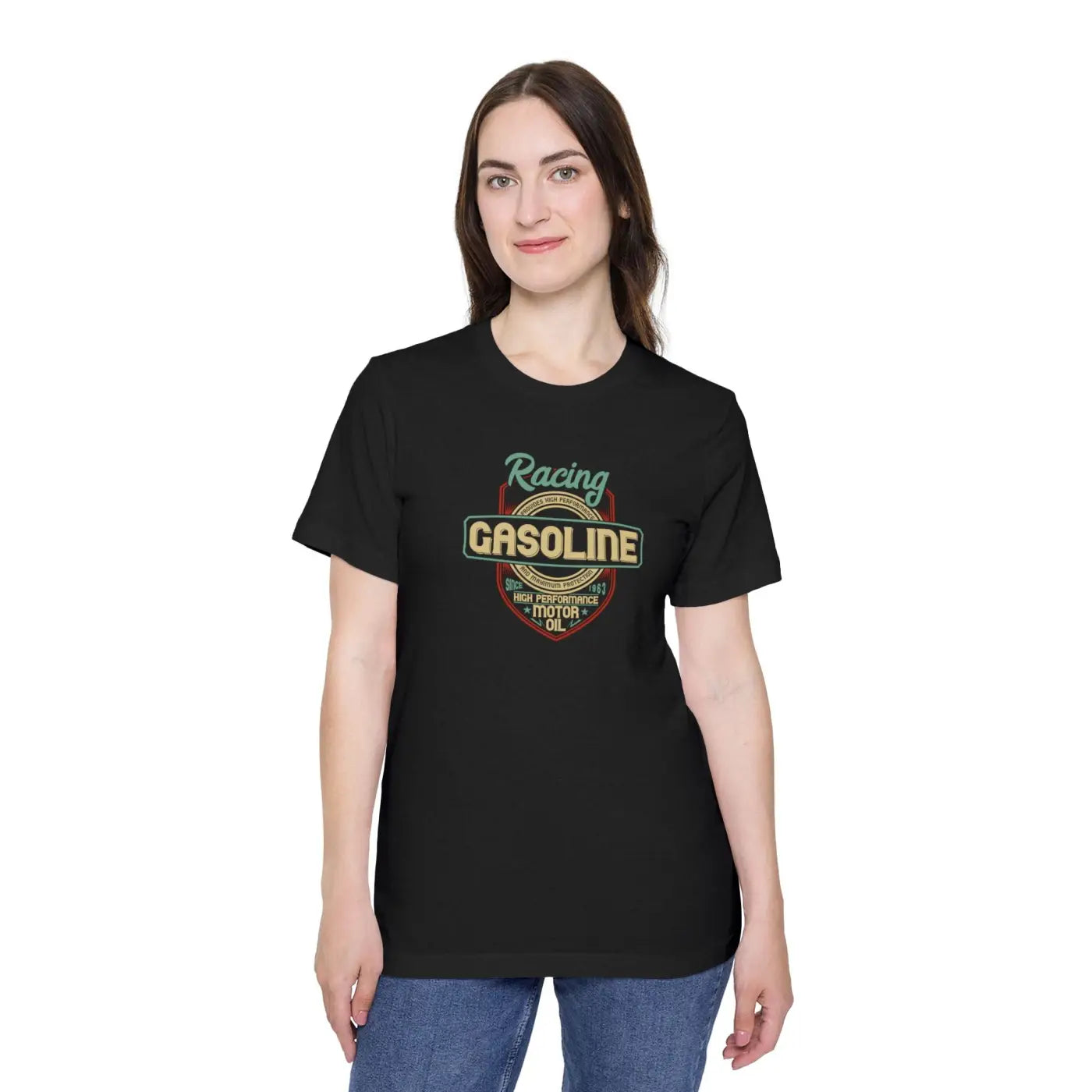 Racing Gasoline Tee - Unisex Cotton Short Sleeve - DipaliZ