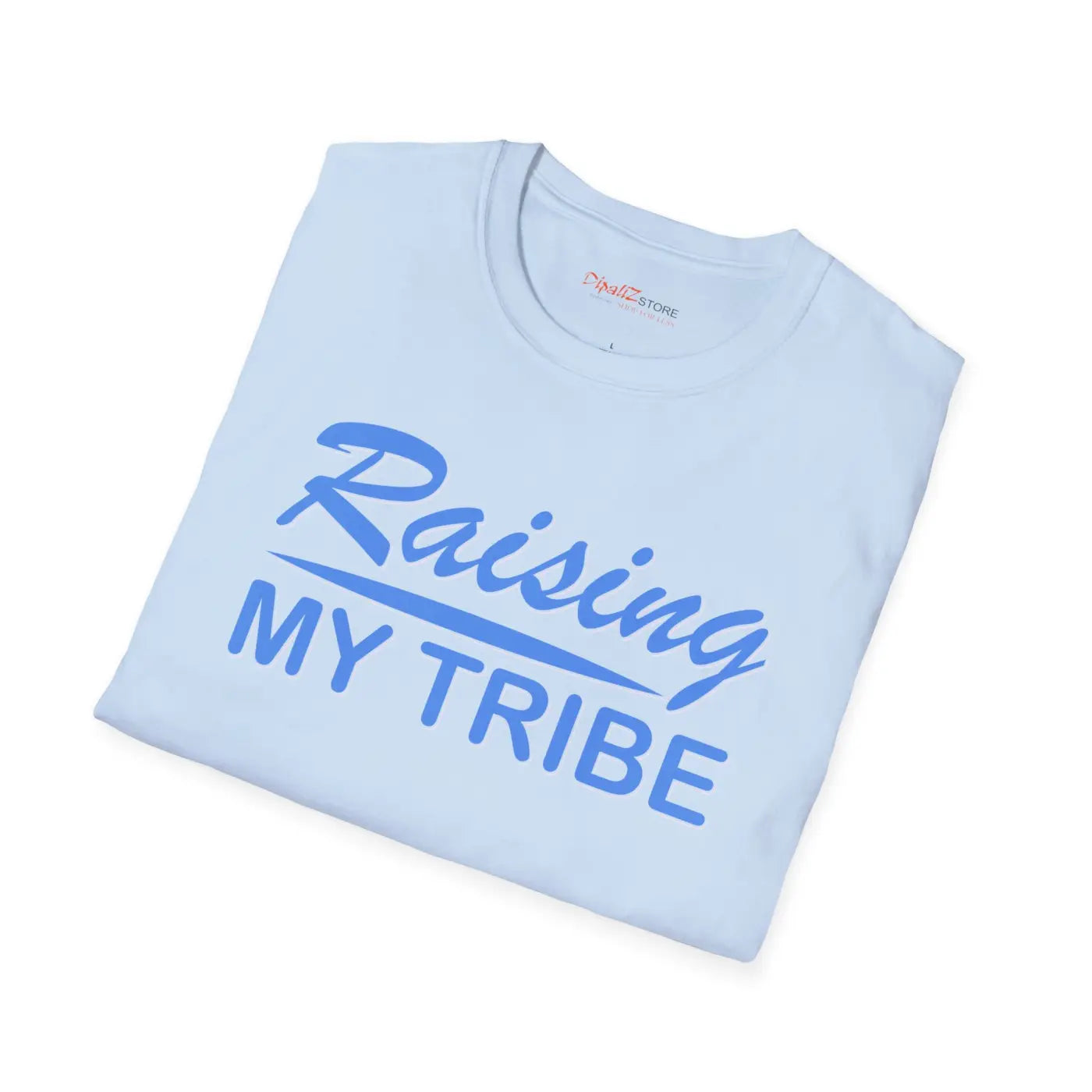 Raising My Tribe Cotton Tee - Softstyle Comfort - DipaliZ