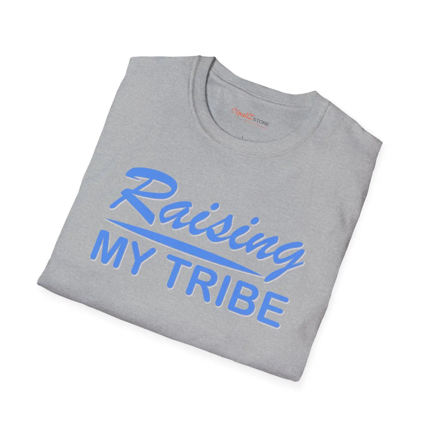 Raising My Tribe Cotton Tee - Softstyle Comfort - DipaliZ