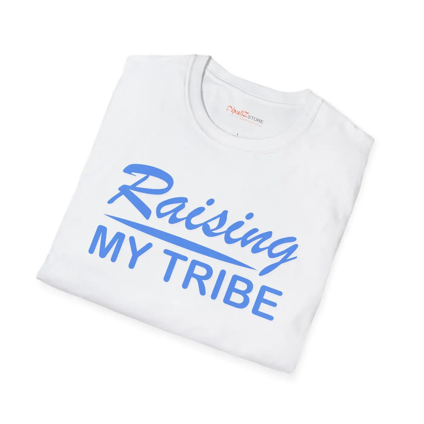 Raising My Tribe Cotton Tee - Softstyle Comfort - DipaliZ