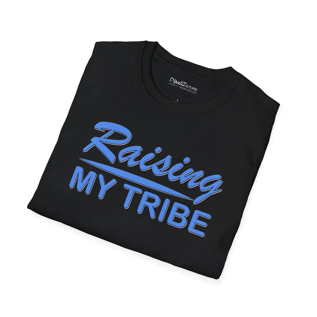 Raising My Tribe Cotton Tee - Softstyle Comfort - DipaliZ