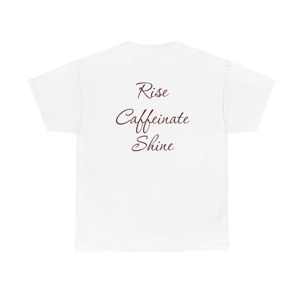Bicycle Tee - Rise Caffeinate Shine Heavy Cotton - DipaliZ